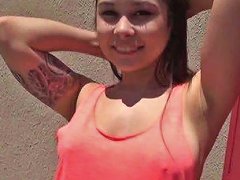 Free Porn Shameless Girl Giving Head Outdoor In A Public Place
